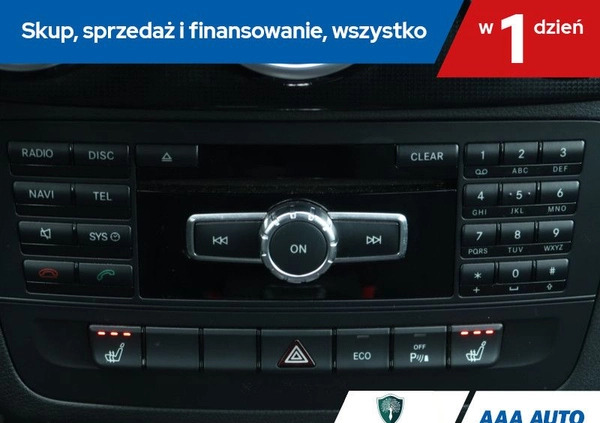 Mercedes-Benz Klasa B cena 51500 przebieg: 77518, rok produkcji 2014 z Polanów małe 301